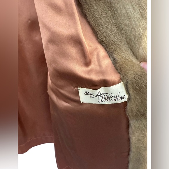 Adolph Schuman for Lilli Ann Faux Fur Coat Size Medium - Picture 4 of 10